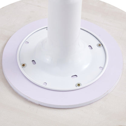 White Coffee Table, Simple Modern Negotiation Table, Balcony Dining Table - Lumina shop