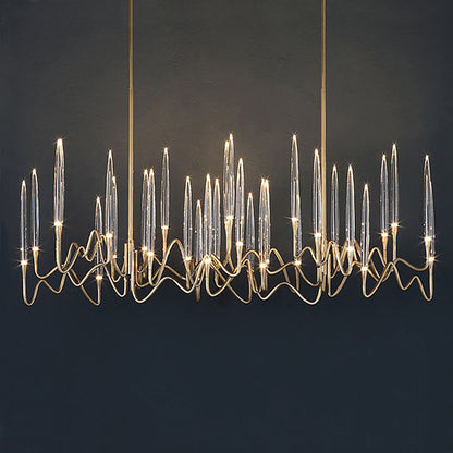 French Crystal Candle Lamp – European Personality Creative Decor | Luminashop 🌹🕯️