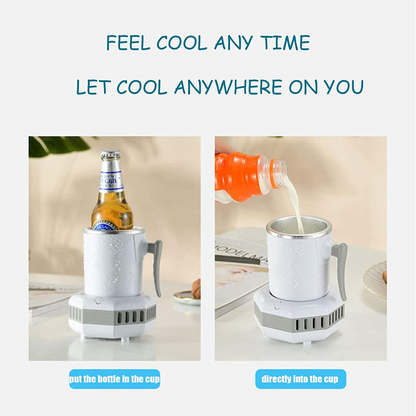 Home Dual-Use Mini Ice Cooling Cup – Quick Cooling Cup for Office, Dorm & Kitchen | Luminashop
