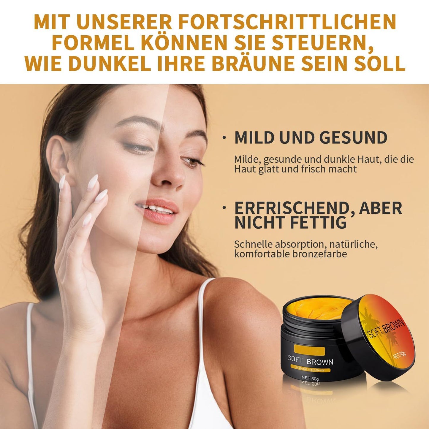 Suntanning Beauty Cream For Even Skin Tone - Lumina shop