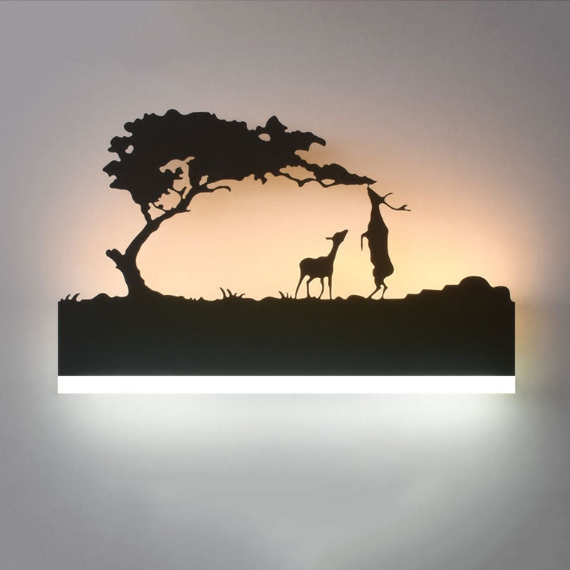 Nordic LED Acrylic Wall Light – Minimalist Modern Background Lighting for Home Décor | Luminashop