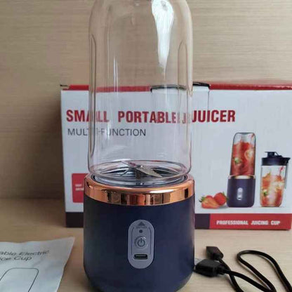 6blade Portable USB Charging Fruit Squeezer Blender Food Mixer Ice Crusher Portable Juicer Machine