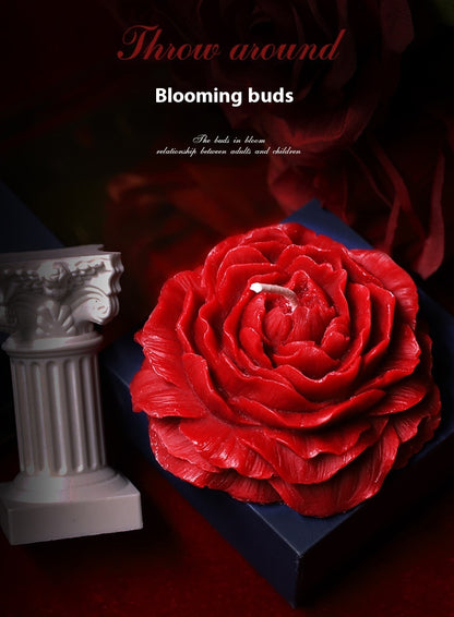 Low Temperature Candle – Rose Flower Fragrance Aromatherapy Candle for Relaxation &  Romance | Luminashop🌹🕯️