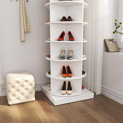 360 Rotating Shoe Cabinet 6 Floors - Lumina shop