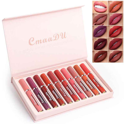 Women's Non-stick Cup Waterproof Matte Lipsticks