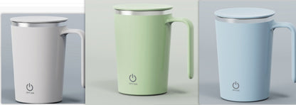 Kitchen Electric Mixing Cup Stirring Coffee Cup Automatic Mixing Mugs Cup Lazy Rotating Magnetic Water Cup - Lumina shop