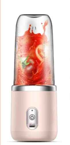 6blade Portable USB Charging Fruit Squeezer Blender Food Mixer Ice Crusher Portable Juicer Machine
