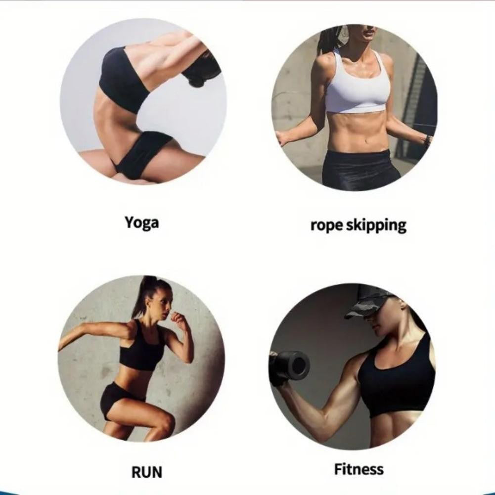 3-Pack Women’s Sports Bras – Padded Strappy Racerback Push Up Medium Support Yoga Tops | Luminashop