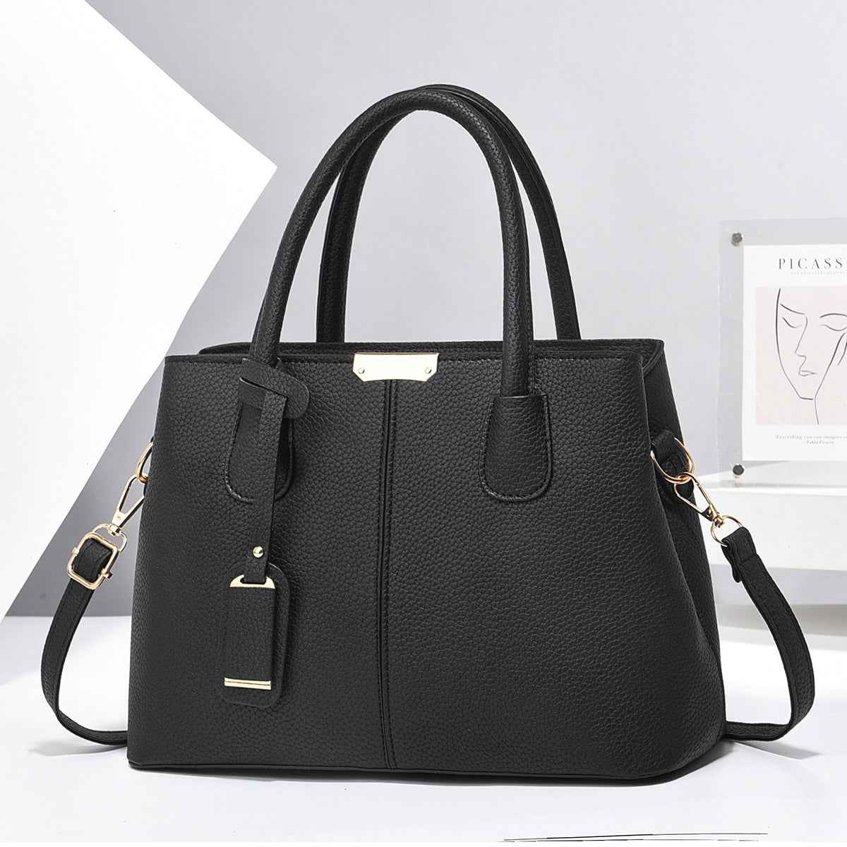 Women PU Leather Handbags Ladies Large Capacity Tote Bag Female Square Shoulder Bags New Fashion Crossbody Bags