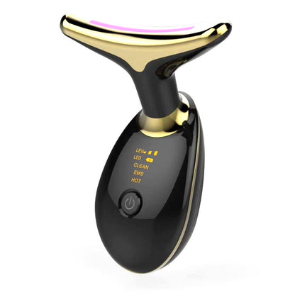 EMS Thermal Neck Lifting And Tighten Massager Electric Microcurrent Wrinkle Remover - Lumina shop