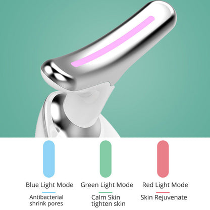 EMS Thermal Neck Lifting And Tighten Massager Electric Microcurrent Wrinkle Remover - Lumina shop
