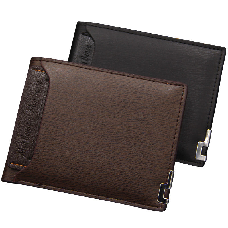 Multifunctional Fashionable And Casual Iron-edge Card-picking Wallet - Lumina shop