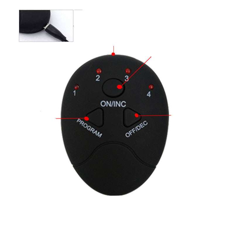 Smart Rechargeable Abdominal Patch – EMS Muscle Stimulator for Abs Toning & Fat Burning Fitness Training | Luminashop