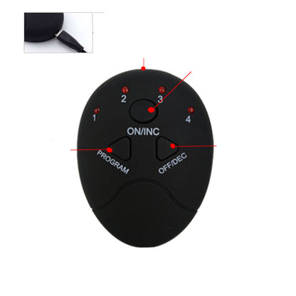 Smart Rechargeable Abdominal Patch – EMS Muscle Stimulator for Abs Toning & Fat Burning Fitness Training | Luminashop