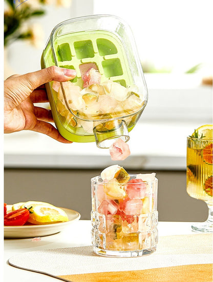 One-Click Molding Cooling Cup – Instant Ice Maker, Portable Zero-Contact Chilled Drink Cup with Straw | Luminashop