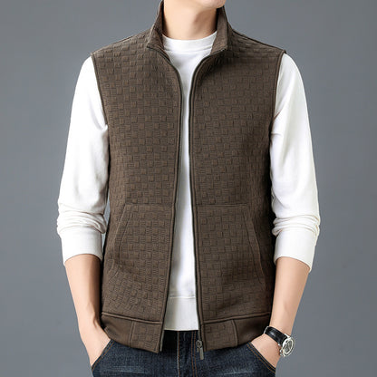 Casual Sleeveless Top Waistcoat Bottoming Vest - Lumina shop