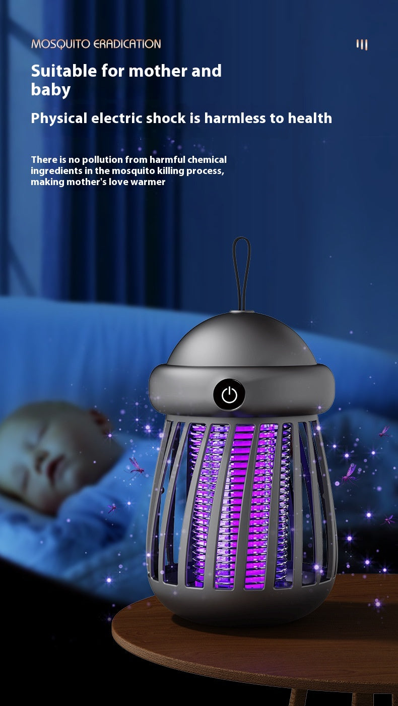 Mosquito Killer Lamp – Electric Insect Trap USB Charging, Low Radiation, Mute Operation | Luminashop