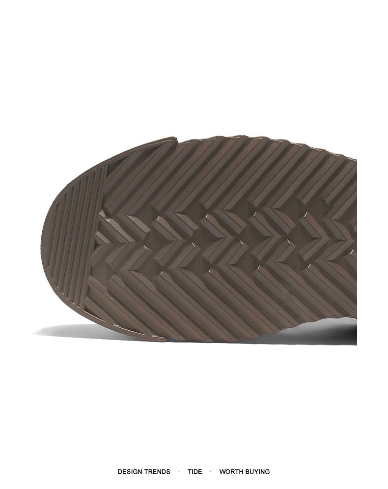 Men’s Black Leather Work Shoes – Low-Cut Casual Business Footwear, Comfortable Office & Daily Wear | Luminashop