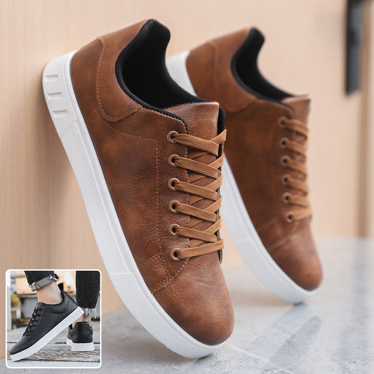 Lace-up Flat Shoes Men's Fashion Casual Shoes - Lumina shop