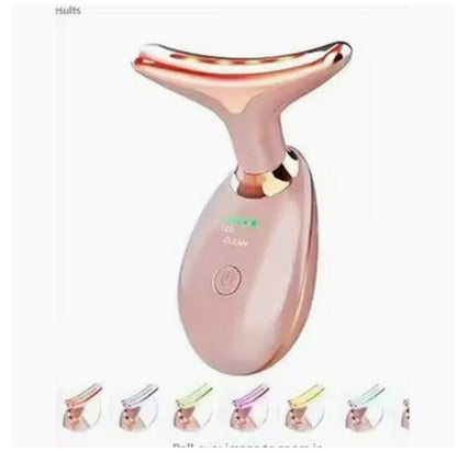 EMS Thermal Neck Lifting And Tighten Massager Electric Microcurrent Wrinkle Remover - Lumina shop