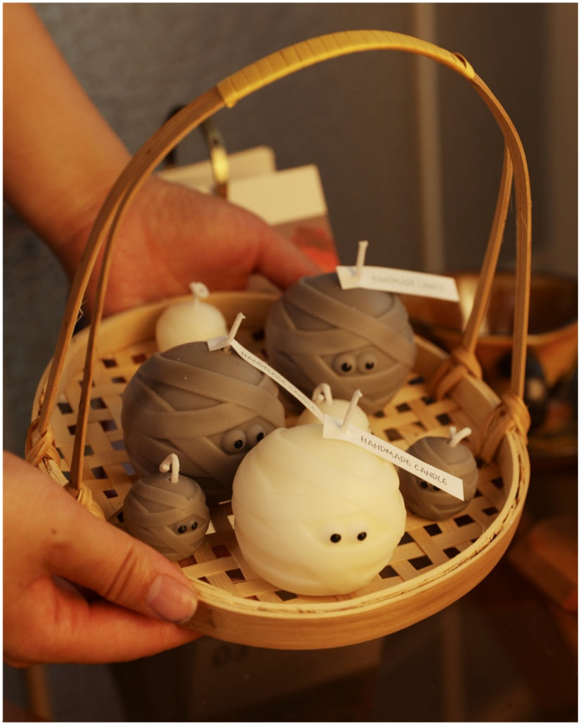 Halloween Scented Candle – Festive Holiday Candle for Cozy Seasonal Ambience | Luminashop🌹🕯️