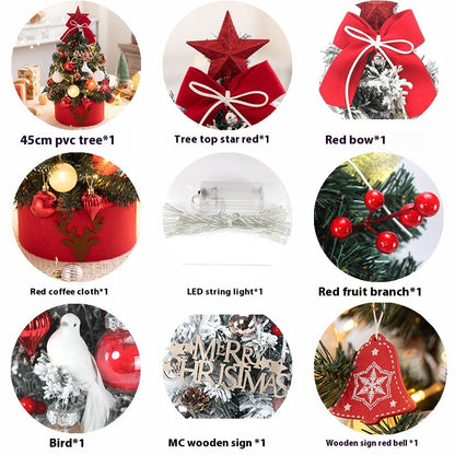 Mini Desktop Christmas Tree – Small Festive Decoration for Home & Office | Luminashop.