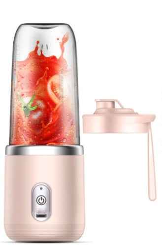 6blade Portable USB Charging Fruit Squeezer Blender Food Mixer Ice Crusher Portable Juicer Machine