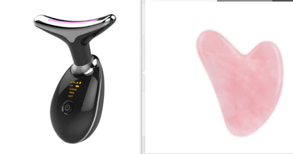 EMS Thermal Neck Lifting And Tighten Massager Electric Microcurrent Wrinkle Remover - Lumina shop