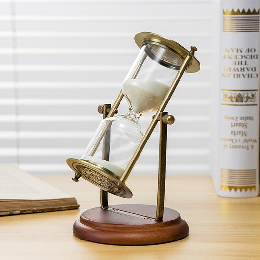 Creative Wooden Hourglass Timer 15 Minutes Desk Study Room Decoration - Lumina shop