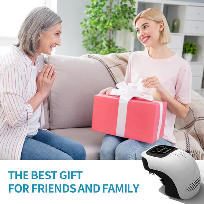 Intelligent Home Use Electric Intelligent Kneading Heating Knee Massager Rechargeable Pain Relief Infrared Laser Vibration Knee Massager - Lumina shop